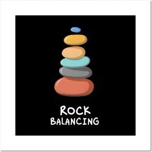 STONE ROCK BALANCING Posters and Art